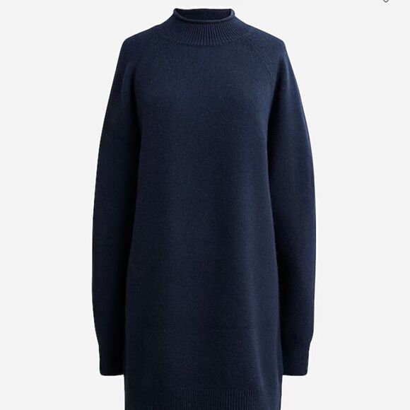 J.Crew Cashmere Rollneck™ sweater-dress - Picture 2 of 8